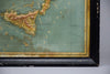 1889 Map of Italy in 3D Relief - Antique Map