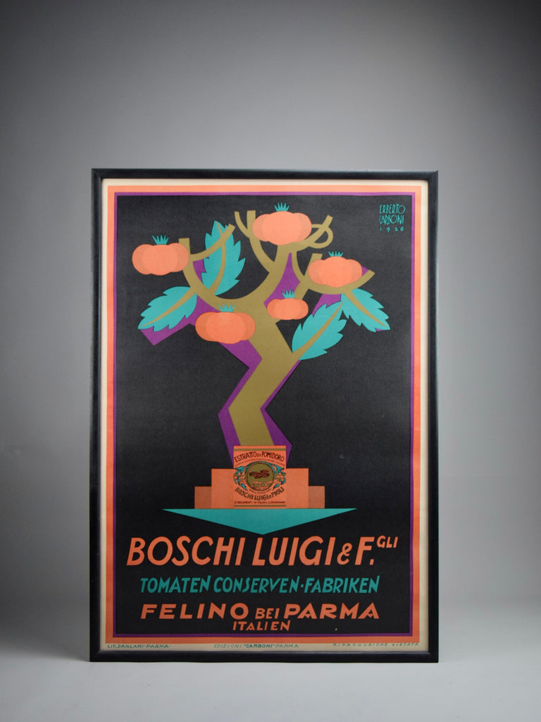1926 Italian Art Deco Publicity Poster by Erberto Carboni - Italian Art Deco Poster