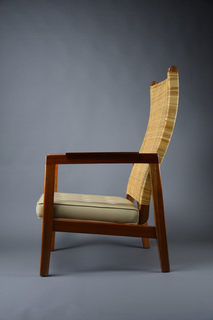1960s High back lounge chair by P.J. Muntendam for gebroeders Jonkers the Netherlands - Furniture