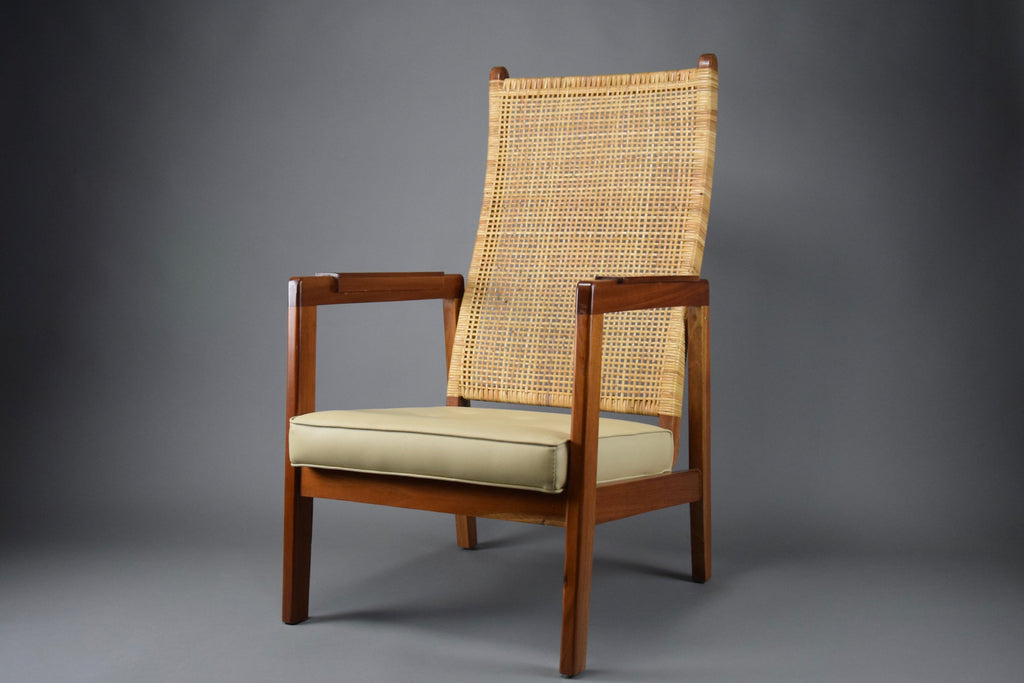 1960s High back lounge chair by P.J. Muntendam for gebroeders Jonkers the Netherlands - Furniture