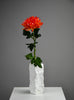 1960’s Matt white porcelain Op Art vase by Seltmann & Weiden West-Germany - Vase