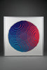 1968 Op Art Cubic Cosmic City lithograph by Jan Slothouber & Willem Graatsma - Art