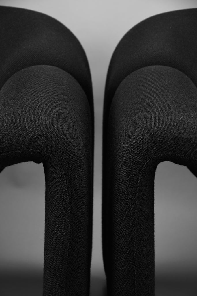 1970s F598 “Groovy” M easy chair by Pierre Paulin for Artifort the Netherlands – sculptural mid-century modern icon