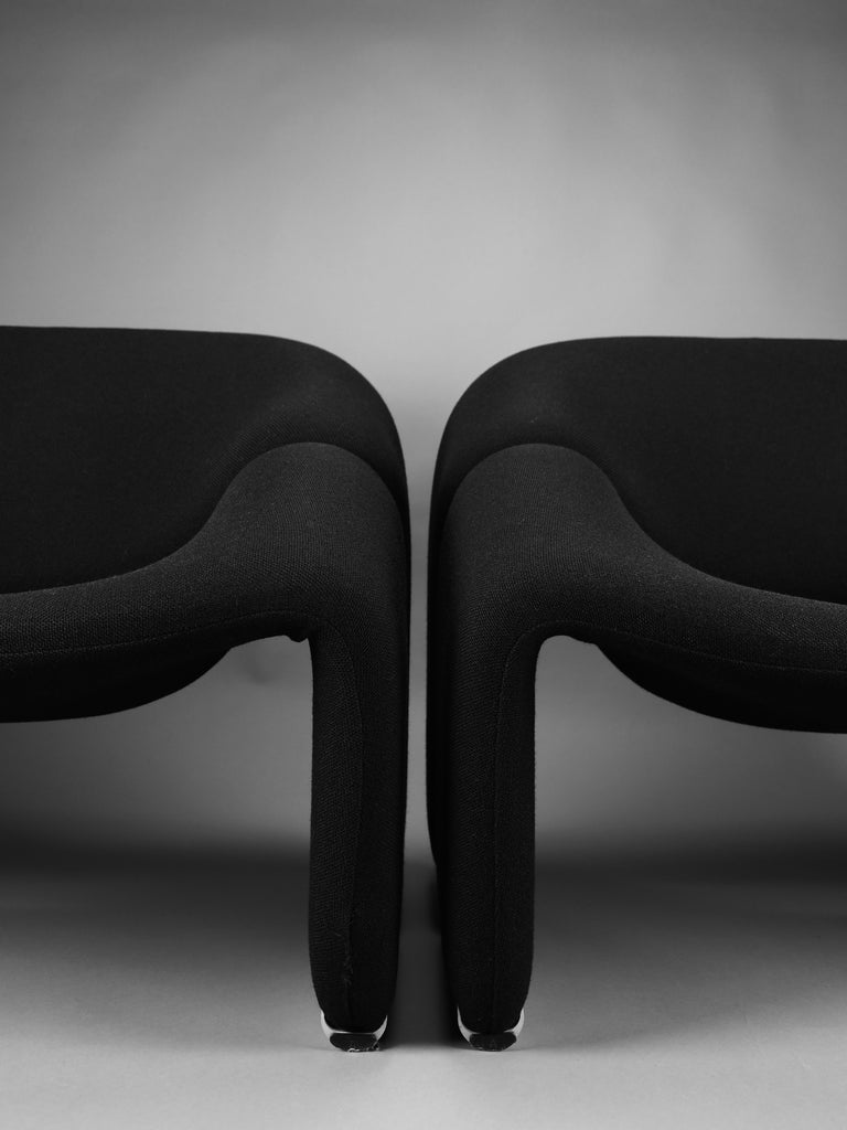 1970s F598 “Groovy” M easy chair by Pierre Paulin for Artifort the Netherlands – sculptural mid-century modern icon