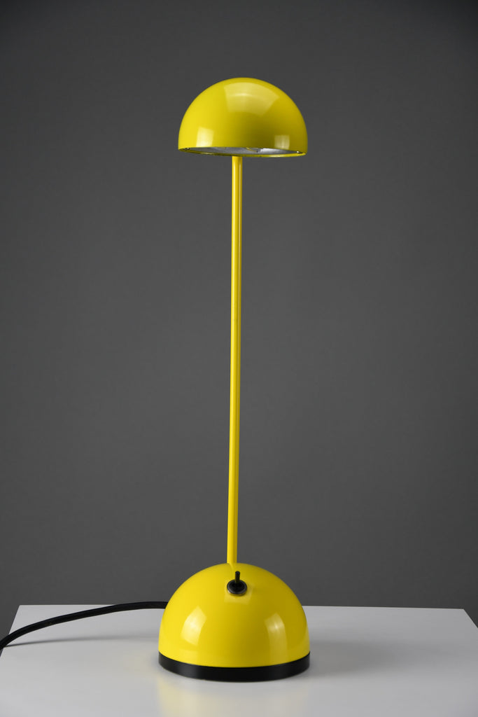 1980s “Bikini” adjustable table lamp by Raul Barbieri & Giorgio Marianelli for Tronconi Illuminazione Italy – yellow
