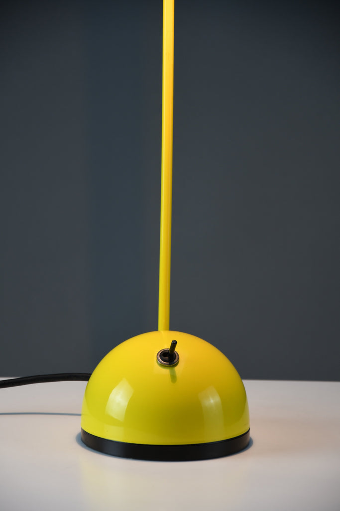 1980s “Bikini” adjustable table lamp by Raul Barbieri & Giorgio Marianelli for Tronconi Illuminazione Italy – yellow