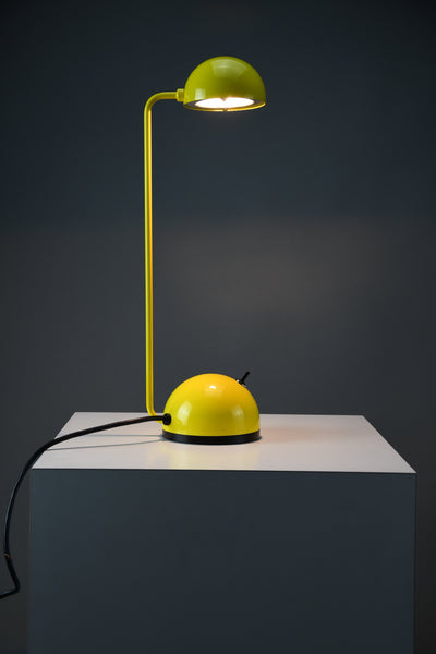 1980s “Bikini” adjustable table lamp by Raul Barbieri & Giorgio Marianelli for Tronconi Illuminazione Italy – yellow