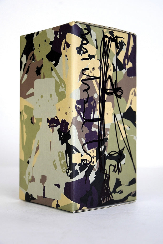2003 Designer Toy Square Gardener by Michael Lau. Box comes with drawing and signature. - Art Toys
