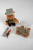 2003 Designer Toy Square Gardener by Michael Lau. Box comes with drawing and signature. - Art Toys