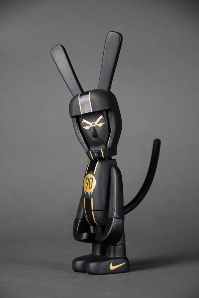 2005 Unique Blackball T90 triple signed Art Toy set by Michael Lau and Nike - Art Toys