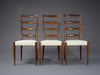 5 Italian Mid Century Walnut Dining Chairs by Paolo Buffa - Furniture