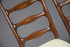 5 Italian Mid Century Walnut Dining Chairs by Paolo Buffa - Furniture