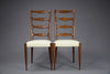 5 Italian Mid Century Walnut Dining Chairs by Paolo Buffa - Furniture