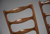 5 Italian Mid Century Walnut Dining Chairs by Paolo Buffa - Furniture