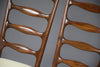 5 Italian Mid Century Walnut Dining Chairs by Paolo Buffa - Furniture