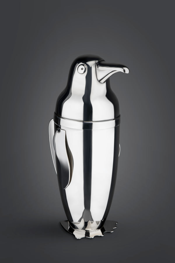 Napier Art Deco Silver Plated Penguin Cocktail Shaker