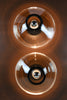 A pair of “Bot” wall lamps, Giusto Toso for Leucos Murano 1971 - Lighting