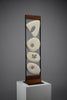 Abstract stone sculpture ’ Piccolo Totem 03’’ by Alberto Cabiddu Italy 2001 - Decor Sculpture