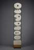 Abstract stone sculpture Totem 06 by Alberto Cabiddu Italy 2000 - Art