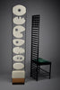 Abstract stone sculpture Totem 06 by Alberto Cabiddu Italy 2000 - Art