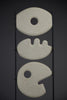 Abstract stone sculpture Totem 06 by Alberto Cabiddu Italy 2000 - Art