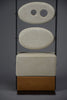 Abstract stone sculpture Totem 06 by Alberto Cabiddu Italy 2000 - Art