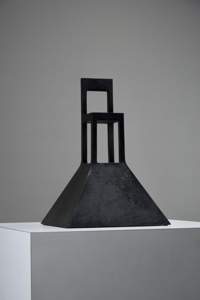 Alessandro Mendini post modern 1983 bronze sculpture Lassù - Art
