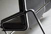 Andre Vanden Beuck Aluminium and Black Leather Sofa - Furniture