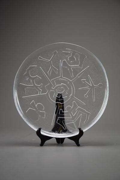 Arnaldo Pomodoro glass sculpture - Art