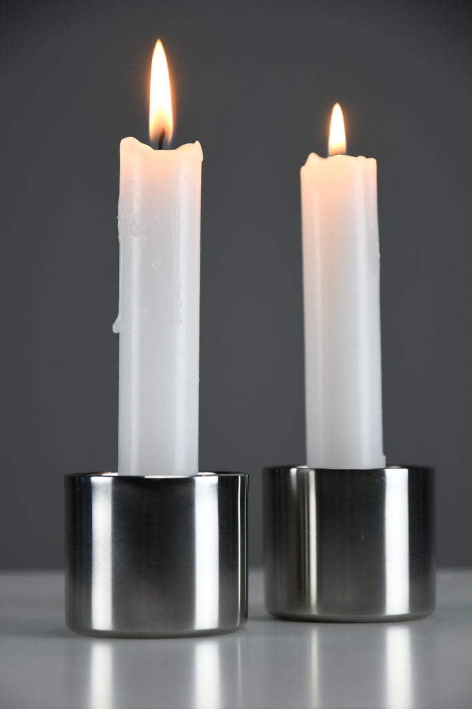 Arne Jacobsen for Stelton Cylinda Line Candlesticks 1964 - Candleholder