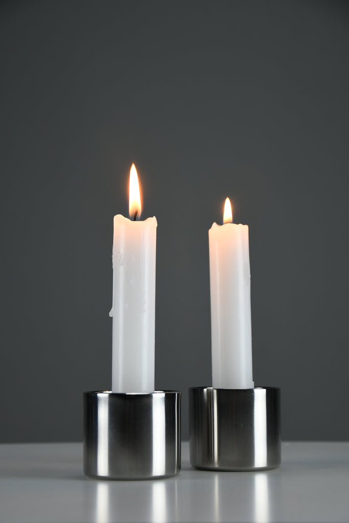 Arne Jacobsen for Stelton Cylinda Line Candlesticks 1964 - Candleholder