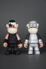 Art Toy Set KISS by Michael Lau for Crazysmiles 2000 - Art Toys