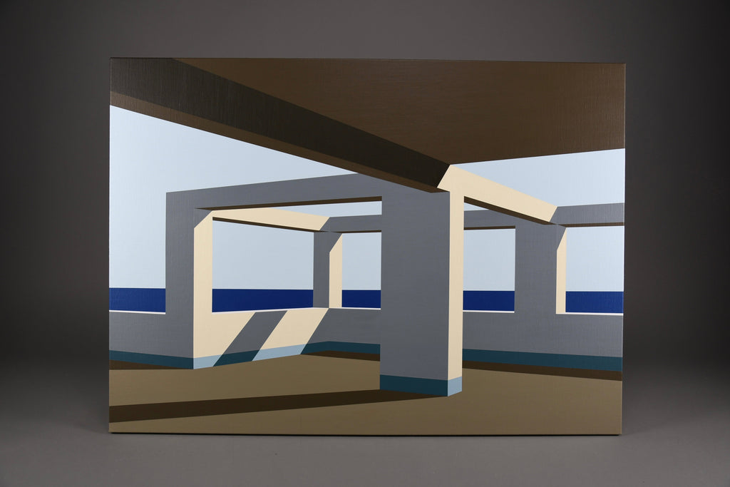“Arteaga II” by Jurriaan Molenaar inspired by Le Corbusier - Art