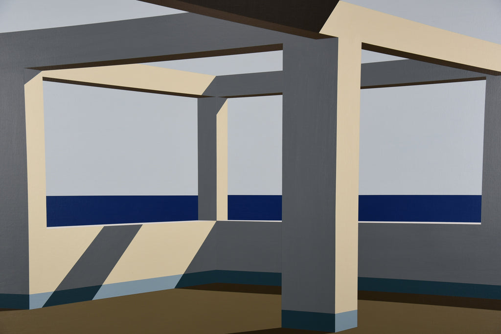 Arteaga IV by Jurriaan Molenaar Acrylic on linen 120 × 150 cm - 47.2 × 59.1 in. - Art