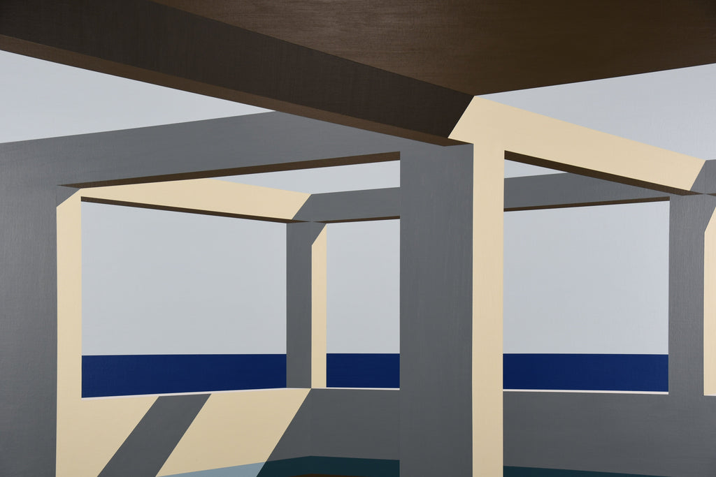 Arteaga IV by Jurriaan Molenaar Acrylic on linen 120 × 150 cm - 47.2 × 59.1 in. - Art