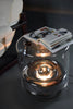 Artù Mid-Century Modern Italian Crystal Floor Lamp / Side table - floor lamp