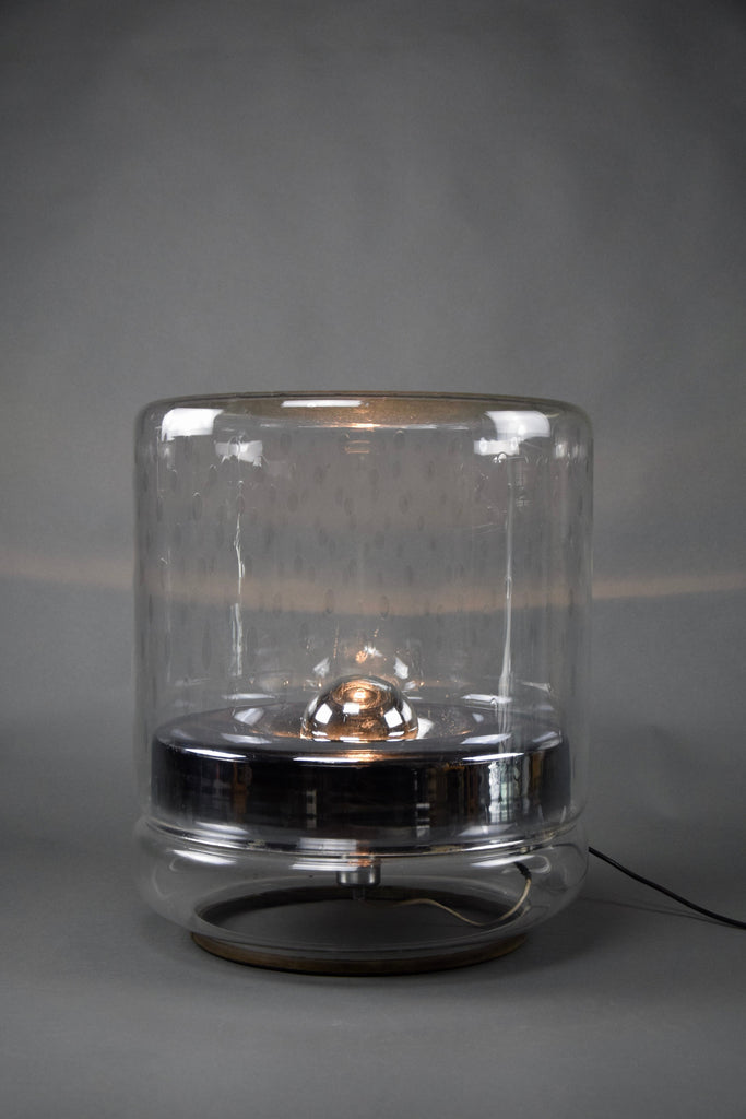 Artù Mid-Century Modern Italian Crystal Floor Lamp / Side table - floor lamp