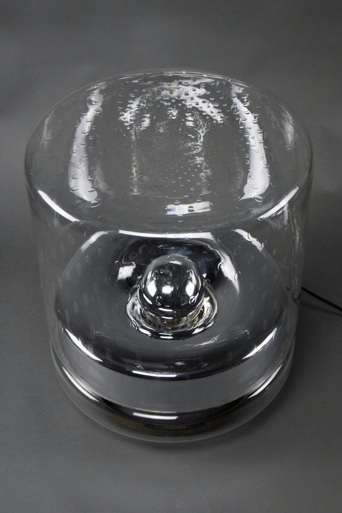 Artù Mid-Century Modern Italian Crystal Floor Lamp / Side table - floor lamp