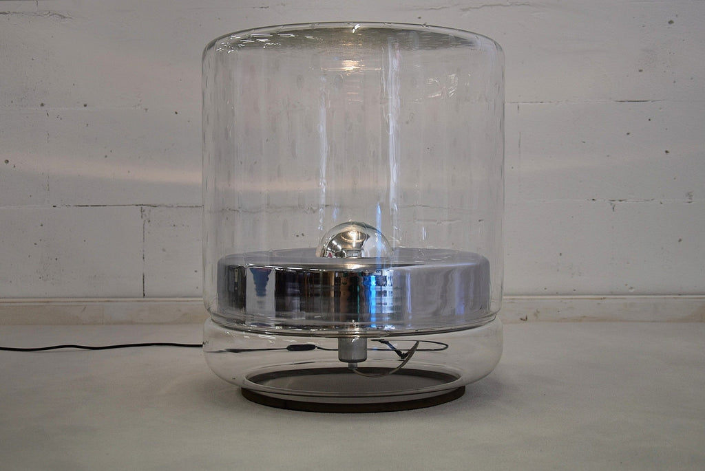 Artù Mid-Century Modern Italian Crystal Floor Lamp / Side table - floor lamp