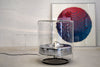 Artù Mid-Century Modern Italian Crystal Floor Lamp / Side table - floor lamp