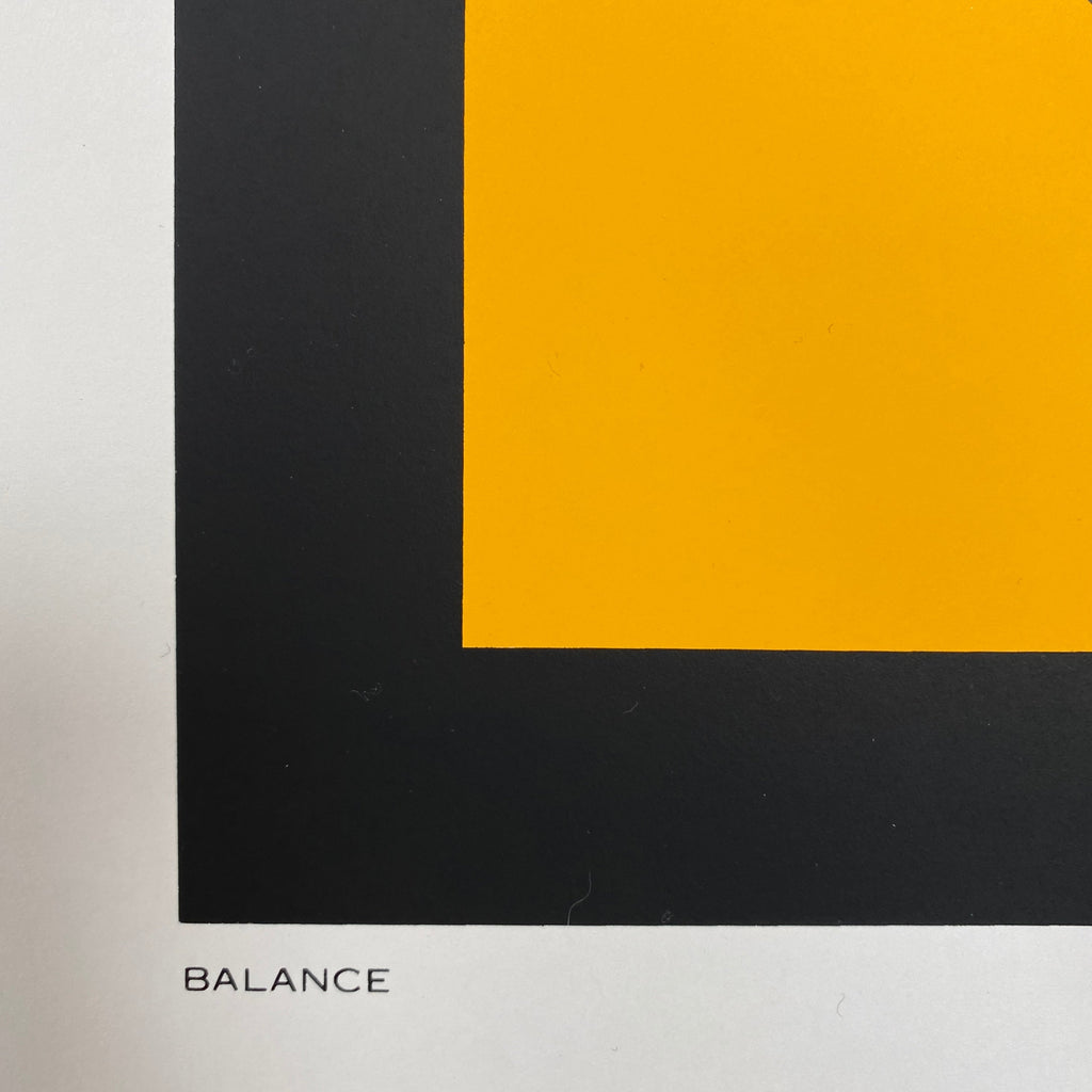 ’Balance’ Silkscreen by Kumi Sugaï - Art