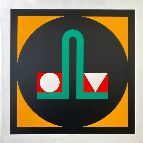 ’Balance’ Silkscreen by Kumi Sugaï - Art