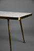 Berthold Müller mid century glass mosaic and brass coffee table Germany 1950s–1960s - Furniture
