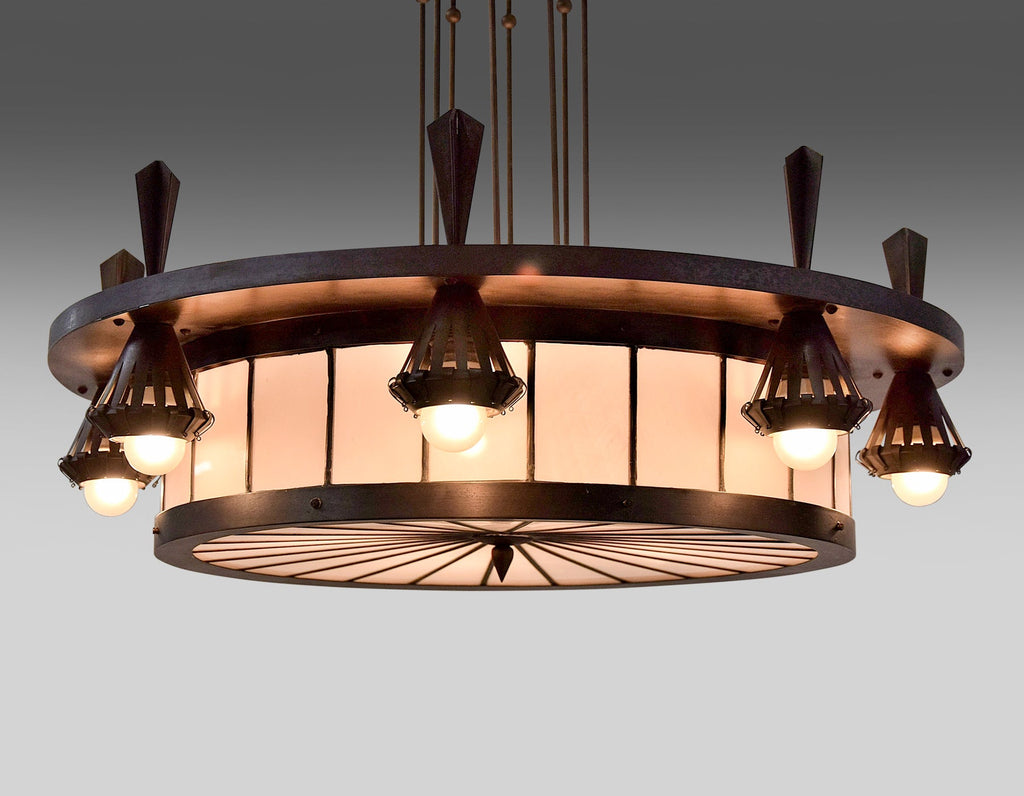 Big Art Deco Chandelier - Lighting
