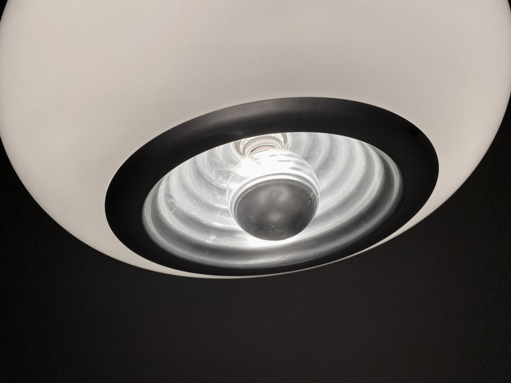 Black and White pendant by Achille and Pier Giacomo Castiglioni for Flos - Lighting