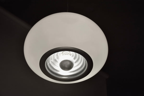 Black and White pendant by Achille and Pier Giacomo Castiglioni for Flos - Lighting