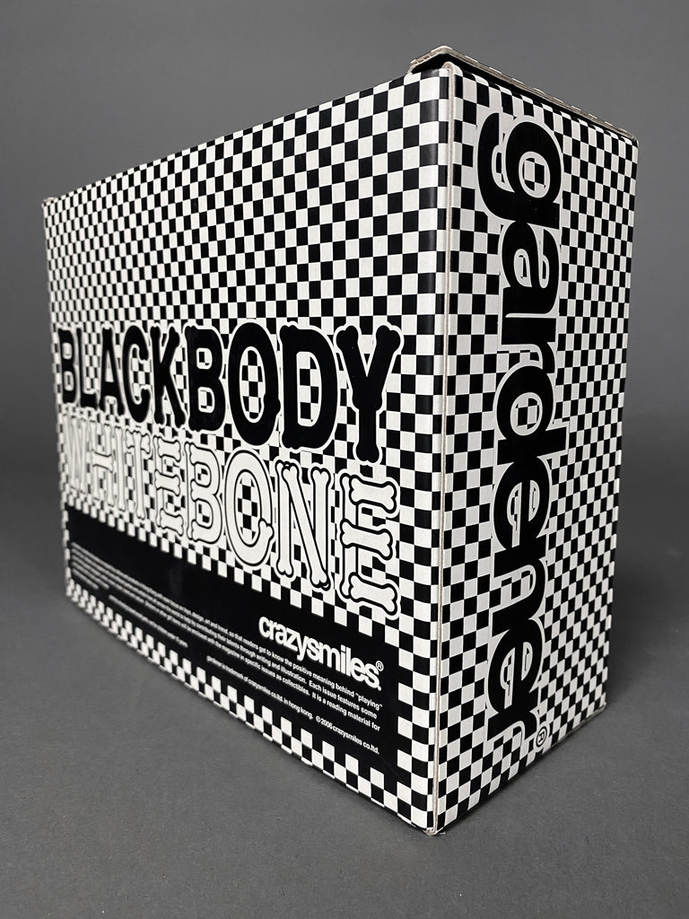 Black body white bone 2006 Designer Toy by Michael lau - Art Toys