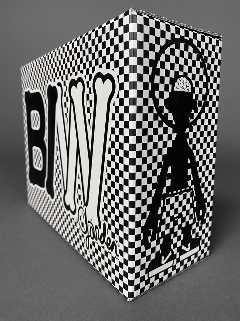 Black body white bone 2006 Designer Toy by Michael lau - Art Toys