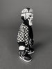 Black body white bone 2006 Designer Toy by Michael lau - Art Toys