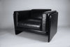 Black Lounge Chair by Tito Agnoli for Poltrona Frau - Furniture